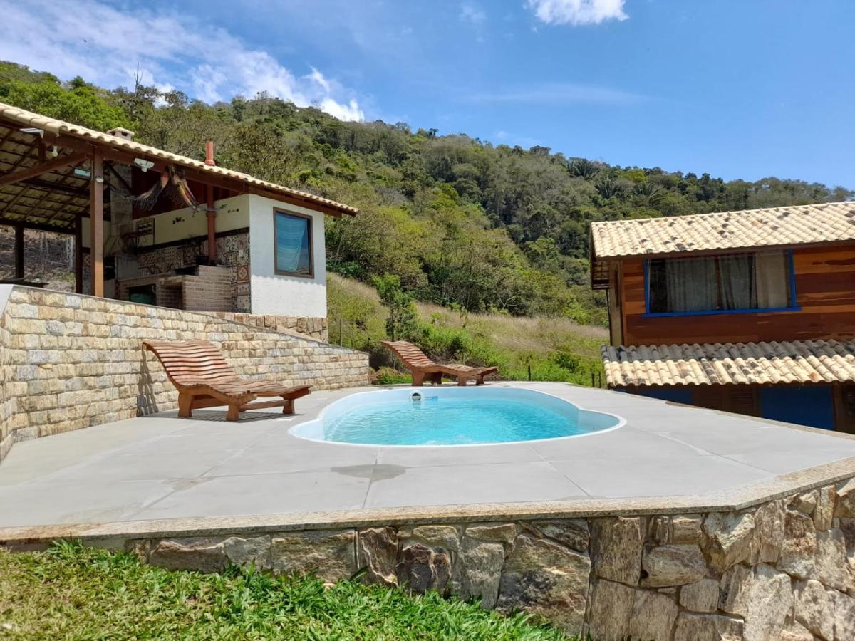 Villa Chale com agua de nascente e com vista panoramica Lumiar Esterno foto