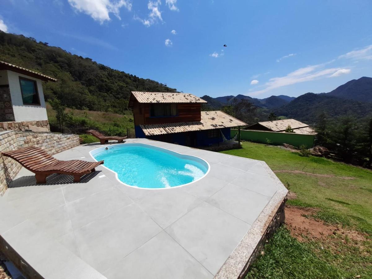 Villa Chale com agua de nascente e com vista panoramica Lumiar Esterno foto