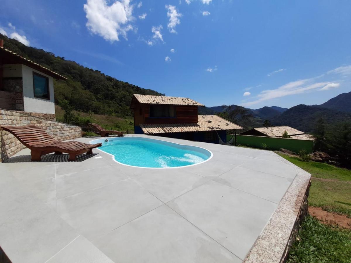 Villa Chale com agua de nascente e com vista panoramica Lumiar Esterno foto